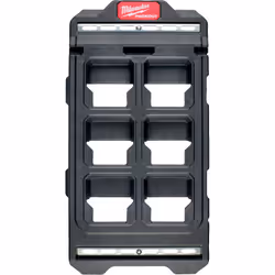 la plaque de montage PACKOUT MILWAUKEE est la solution idéale pour un rangement modulaire. solide, polyvalente, compacte, ell ...