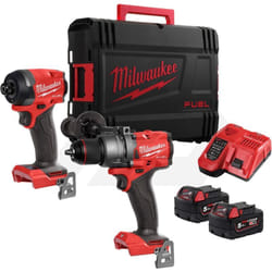 Milwaukee - Powerpack 2 outils 18V fuel (2x5,0 Ah) M18 FPP2A3-502X 4933480873