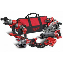 Milwaukee - Powerpack 6 Outils 18V Fuel M18 FPP6F3-502B 4933480875