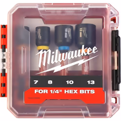 Description générale Fabriqué en acier spécialement développé, ce set de douilles magnétiques SHOCKWAVE IMPACT DUTY est conçu ...