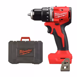 Description générale La perceuse visseuse compacte brushless M18 BLDDRC de Milwaukee est un outil puissant et polyvalent, con ...