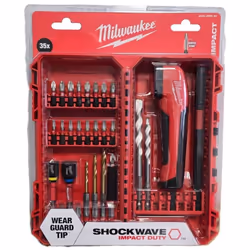 Description générale Le kit polyvalent Milwaukee SHOCKWAVE, référence 4932493653, est spécialement conçu pour les travaux de  ...
