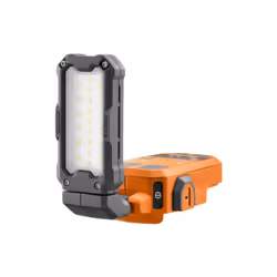 Présentation : La lampe LED à tête dépliable 18V AEG - 850 Lumens - Sans batterie ni chargeur - BML18-0 est idéale pour les p ...