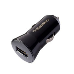 BlackBerry ACC-48157-001 chargeur d'appareils mobiles Smartphone Noir Allume-cigare Auto
