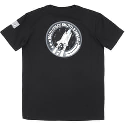 Alpha Industries Space Shuttle T-Shirt, noir, taille M pour Hommes