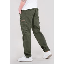 Pantalon Cargo - Alpha Industries - Jet - 100% Coton - Couleur Olive - Taille Standard