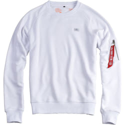 Alpha Industries X-Fit Sweat-shirt, blanc, taille XS pour Hommes