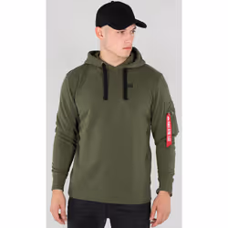 Alpha Industries X-Fit Chandail à capuchon, vert, taille S pour Hommes