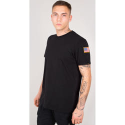 Alpha Industries NASA T-Shirt, noir, taille S pour Hommes