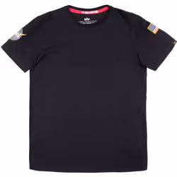 Alpha Industries NASA T-Shirt, noir, taille S pour Hommes