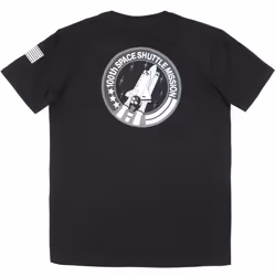 Alpha Industries Space Shuttle T-Shirt, noir, taille XS pour Hommes