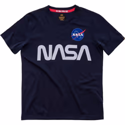 Alpha Industries NASA Reflective T-Shirt, noir, taille XS pour Hommes