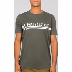 Alpha Industries T-Shirt, vert, taille S pour Hommes