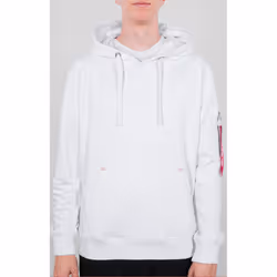 Alpha Industries RBF Latex Capuche, blanc, taille M pour Hommes