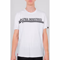 Alpha Industries T-Shirt, noir-blanc, taille S pour Hommes