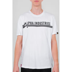 Alpha Industries T-Shirt, noir-blanc, taille S pour Hommes