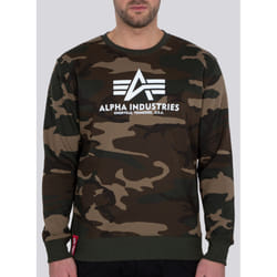 Alpha Industries Basic Camo Sweatshirt, multicolore, taille M pour Hommes