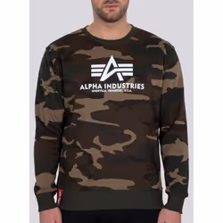 Alpha Industries Basic Camo Sweatshirt, multicolore, taille M pour Hommes