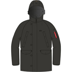 Alpha Industries Explorer Veste, gris-vert-brun, taille S pour Hommes