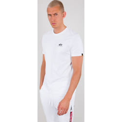 Alpha Industries Backprint T-Shirt, blanc, taille 3XL pour Hommes