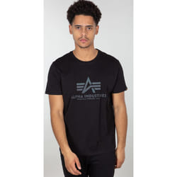 Alpha Industries Basic Rainbow Ref. T-Shirt, noir, taille M pour Hommes