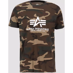 Alpha Industries Basic Camo T-Shirt, multicolore, taille XS pour Hommes