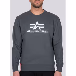 Alpha Industries Basic Sweat-shirt, gris, taille S pour Hommes