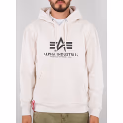 Alpha Industries Basic Chandail à capuchon, beige, taille S pour Hommes