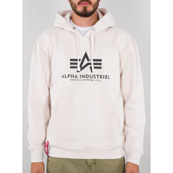 Alpha Industries Basic Chandail à capuchon, beige, taille S pour Hommes