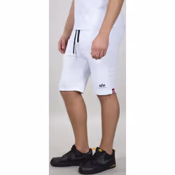 Alpha Industries Big Letters Shorts, blanc, taille 2XL pour Hommes
