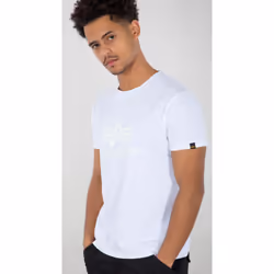 Alpha Industries Kryptonite T-Shirt, blanc, taille L pour Hommes