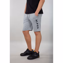 Alpha Industries Jersey Shorts, gris, taille S pour Hommes