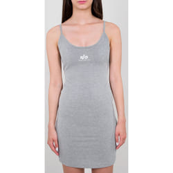 Alpha Industries Basic Small Logo Robe dames, gris, taille S pour Femmes