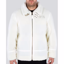 Alpha Industries B3 Teddy Veste, blanc, taille 2XL pour Hommes