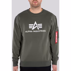 Alpha Industries 3D Logo II Chandail, vert, taille L pour Hommes