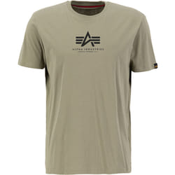 Alpha Industries Basic ML T-shirt, vert, taille S pour Hommes