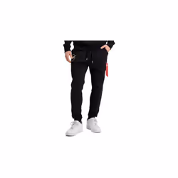 Alpha Industries Pour des hommes Pantalon de jogging cargo NASA Noir