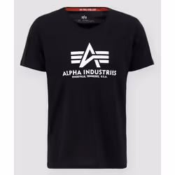 Alpha Industries Basic V-Neck T-shirt, noir, taille M pour Hommes