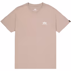 Alpha Industries Basic T Small Logo T-Shirt, beige, taille S pour Hommes
