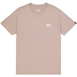 Alpha Industries Basic T Small Logo T-Shirt, beige, taille S pour Hommes