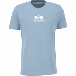 Alpha Industries Basic ML T-shirt, gris-bleu, taille M pour Hommes