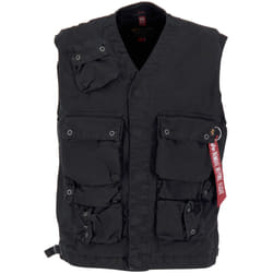 Alpha Industries Military Gilet, noir, taille M pour Hommes