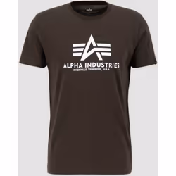 Alpha Industries Basic T-Shirt, noir-vert, taille S pour Hommes