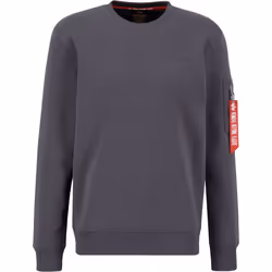 Alpha Industries Air Force Sweat-shirt, gris, taille L pour Hommes