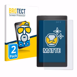 BROTECT Protection Ecran Anti-Reflet pour Amazon Fire HD 8 2017 / 10 2019 (9ème génération) (2 Pièces) - Film Mat