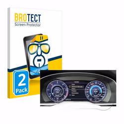 BROTECT HD-Clear, Volkswagen, Active Info Display Tiguan, Transparent, Résistant aux rayures, Protection d'écran transparent
