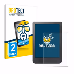 BROTECT Protection Ecran pour Kobo Clara HD (6) / BW / Colour (2 Pièces) - Film Protection Ultra Clair