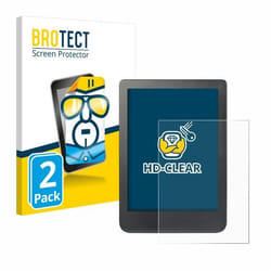 BROTECT Protection Ecran pour Kobo Clara HD (6) / BW / Colour (2 Pièces) - Film Protection Ultra Clair
