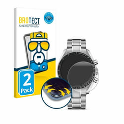 BROTECT Protection Intégrale 3D Incurvé pour Omega Speedmaster Moonwatch Professional (42 mm) (2 Pièces) - Couverture Complète Fil