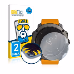 BROTECT Protection Intégrale 3D Incurvé pour Suunto Traverse / Traverse Alpha (2 Pièces) - Couverture Complète Film Protectio ...
